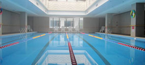 Application of ozone in swimming pool water treatment